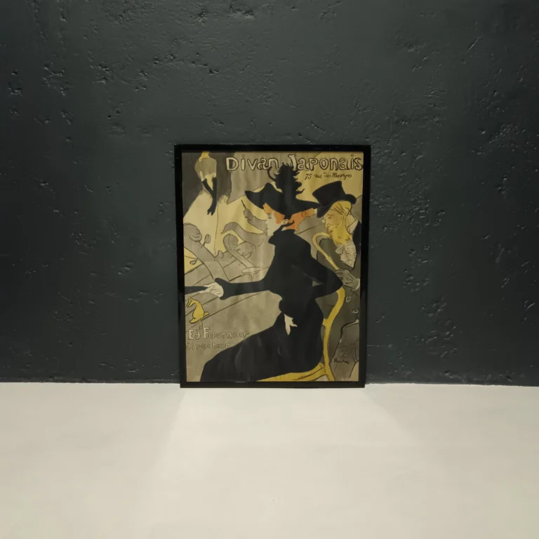 Litografia DIVAN JAPONAIS di Henri de Toulouse-Lautrec (1893)
